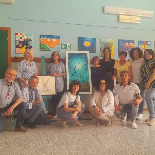 Gli ideatori dell’iniziativa artistica “Vita nell’arte”