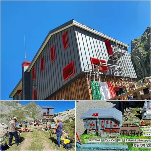 New look d'alta quota per il Rifugio Ellena Soria