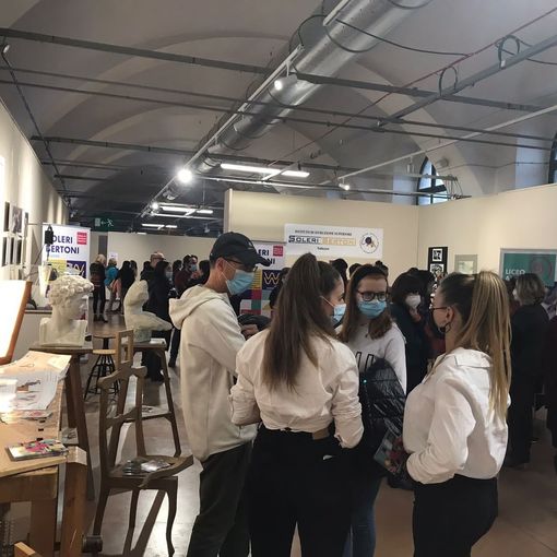 Saluzzo, una passata  edizione del Salone dell'orientamento