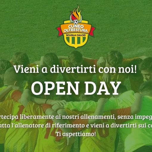 Ti aspettiamo, vieni a conoscere la scuola calcio Cuneo Oltrestura!