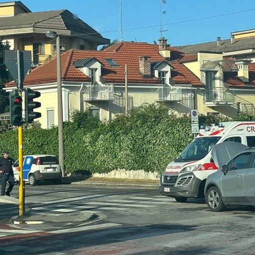 L'incidente di via Dante Livio Bianco, angolo via Bodina a Cuneo