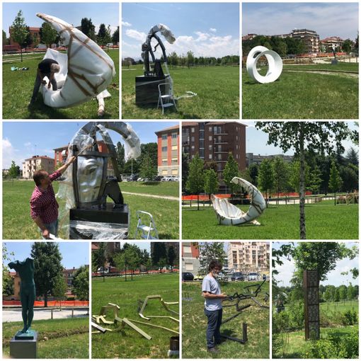 Il Parco Parri apre all'insegna dell'arte: ad impreziosirlo le installazioni e le opere di tre scultori