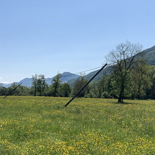 Ad Aisone continui problemi con la linea telefonica, una lettrice: &quot;Pali storti e fili che penzolano&quot;