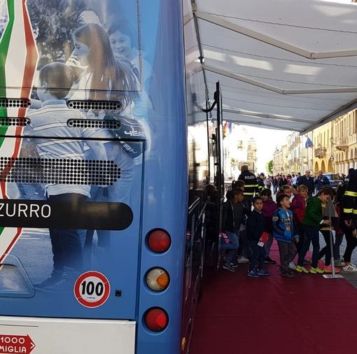 A Cuneo Matteo Cavallo e la Polizia contro la guida in stato di alterazione