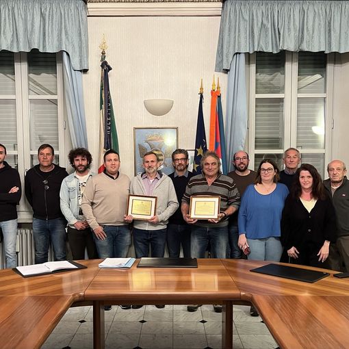 L’amministrazione comunale di Nucetto saluta i dipendenti comunali che sono andati in pensione