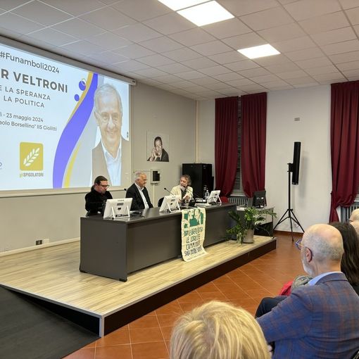 L'incontro con Walter Veltroni, la scorsa settimana