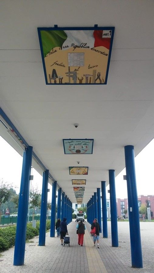 Anche a Cuneo si festeggia il Giorno del Dono, con l'inaugurazione dei mosaici nel Piazzale della Costituzione