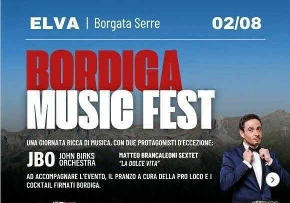 Domenica il "Bordiga Music Festival" ad Elva Domenica il "Bordiga Music Festival" ad Elva