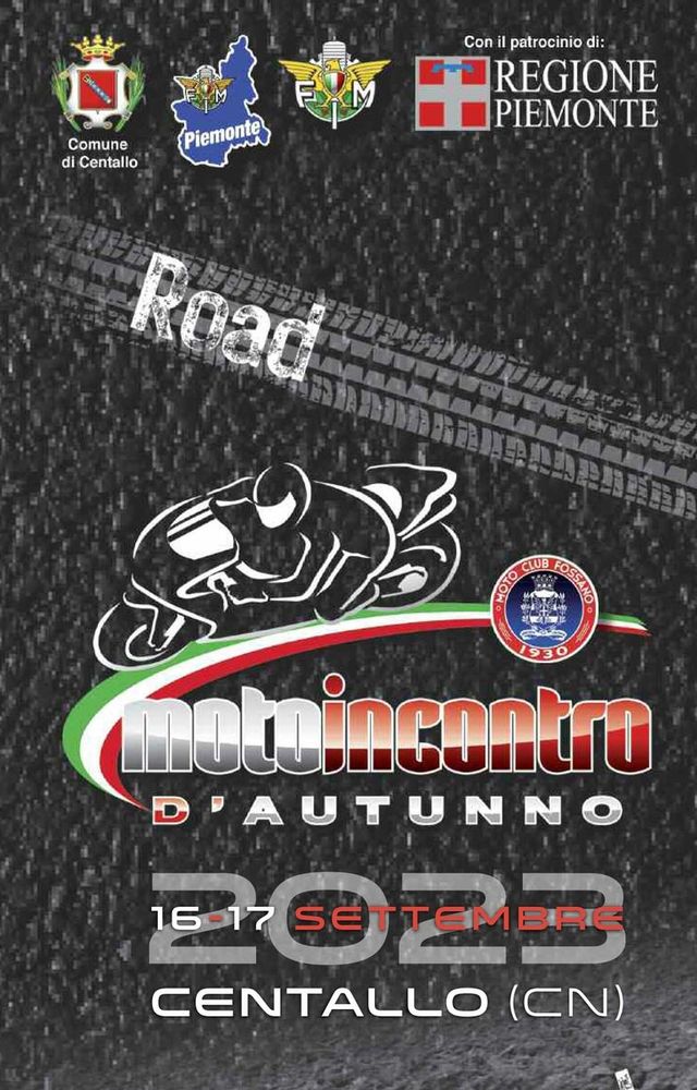 Il 16 e 17 settembre per la prima volta arriva il MOTOINCONTRO D’AUTUNNO Il 16 e 17 settembre per la prima volta arriva il MOTOINCONTRO D’AUTUNNO