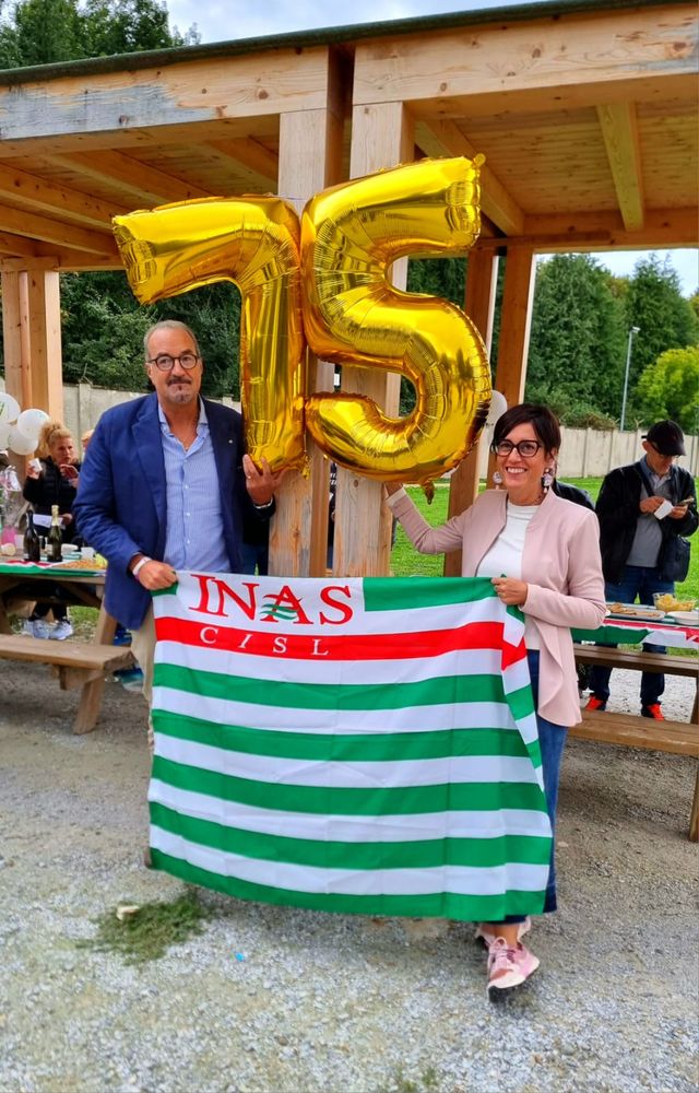 Festa al Parco Parri di Cuneo per i 75 anni del patronato Inas Cisl Festa al Parco Parri di Cuneo per i 75 anni del patronato Inas Cisl