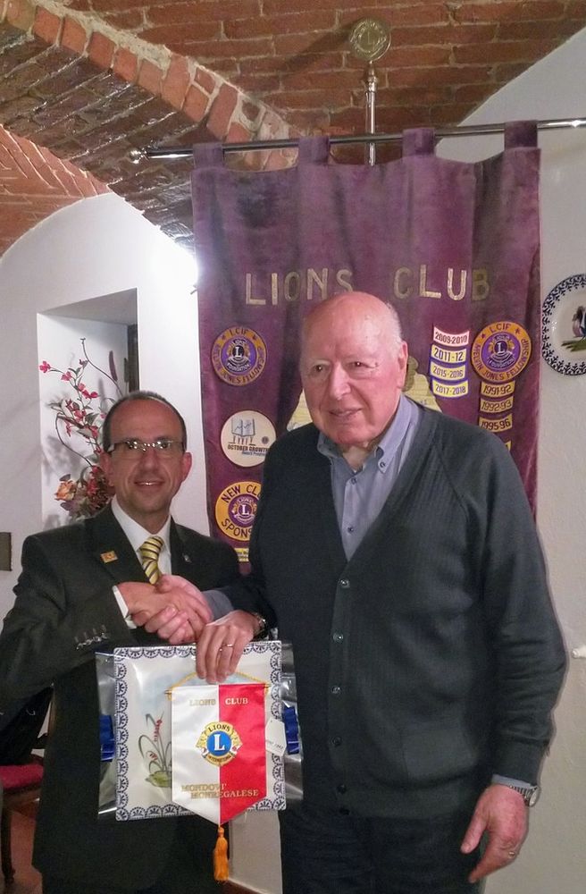 Mondovì: un successo la presentazione dell'autobiografia di Natale Carlotto del Lions Club