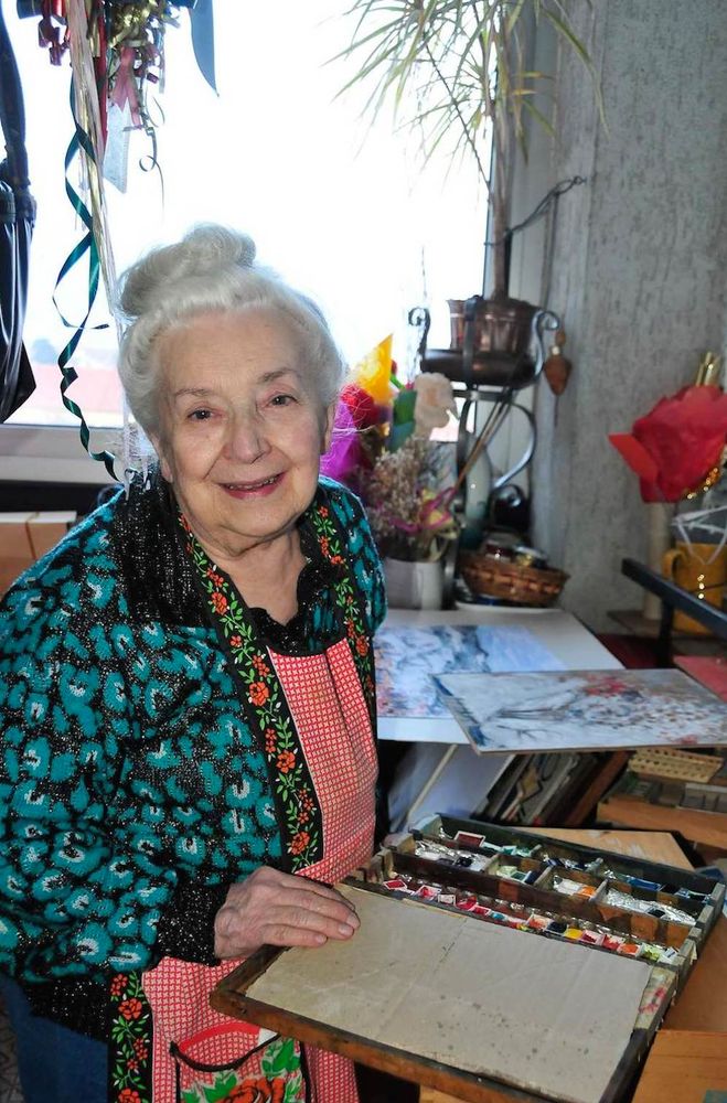 "Una vita a colori": la mostra di Maria Rosa Ravera Aira a Cuneo