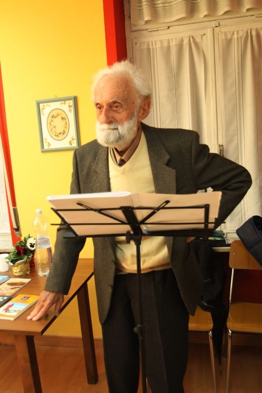 Augusto Boccalatte. Foto Giorgio Maria Vannuccini