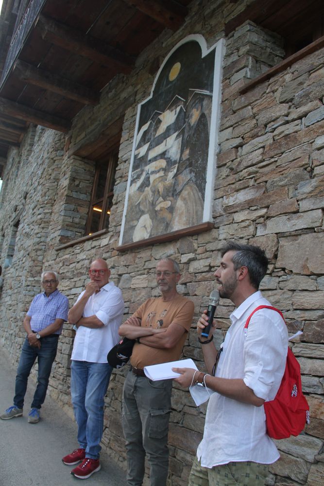 Una tisana con l'artista a Coumboscuro