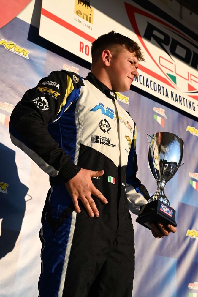 KART / Doppia prestazione spettacolare per Manuel Daziano, che stacca il pass per la finale mondiale di ottobre KART / Doppia prestazione spettacolare per Manuel Daziano, che stacca il pass per la finale mondiale di ottobre