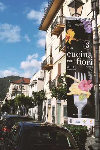 Ad Alassio fervono i preparativi per il Festival Nazionale "Cucina coi Fiori"