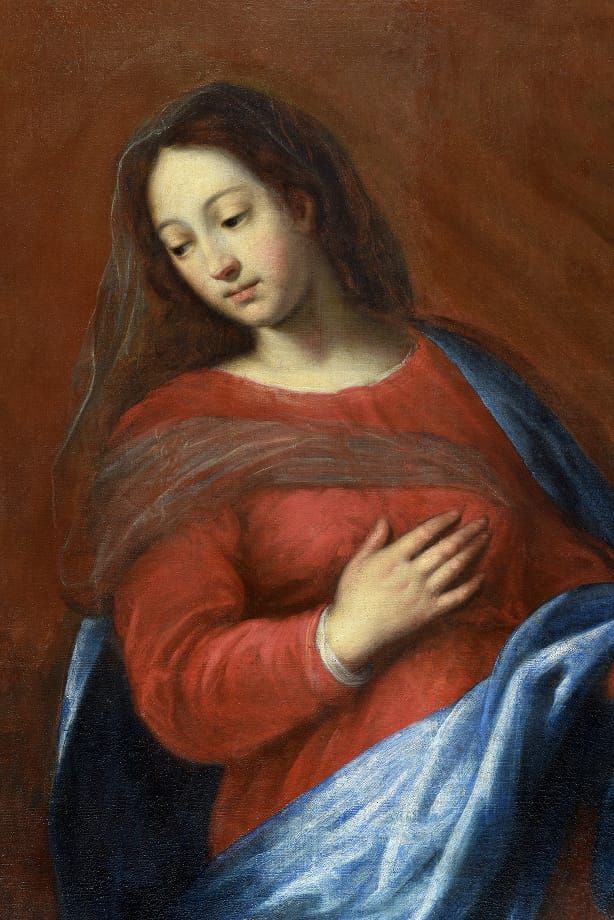 Uno dei dipinti attribuiti all’ambito del celebre pittore lorenese Charles Dauphin, il cui restauro sarà presentato domenica 17 al palazzo dei vescovi