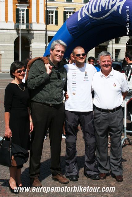 Con il sindaco di Cuneo Federico Borgna