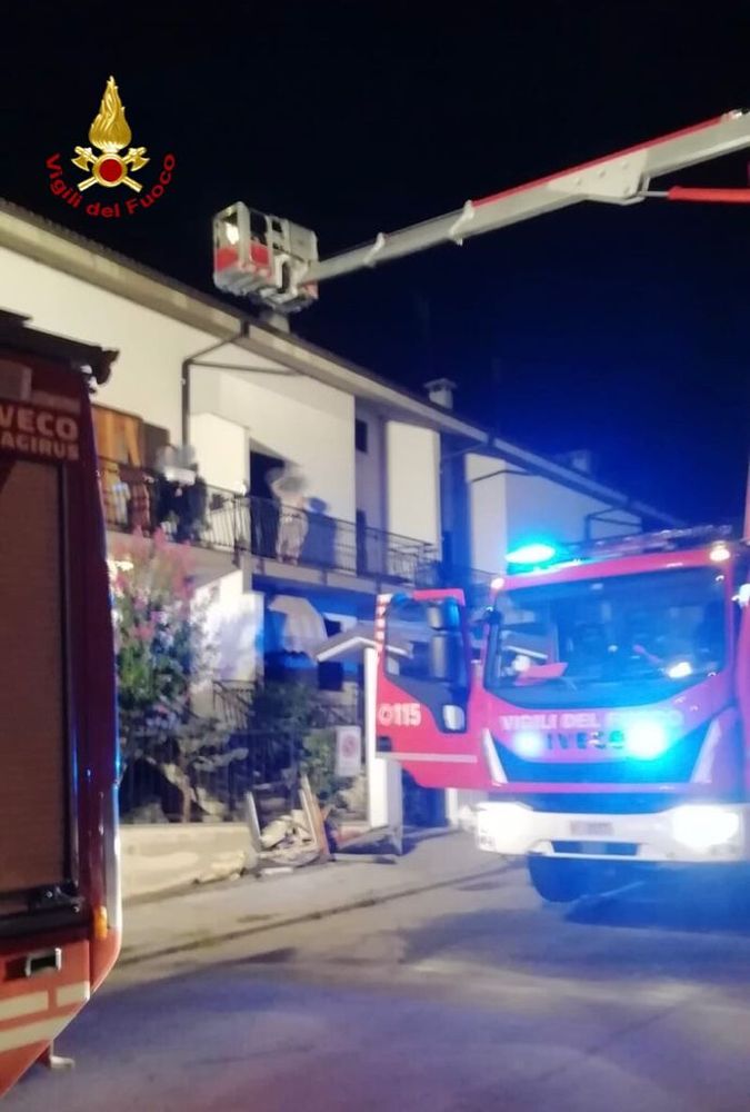 Principio di incendio nella notte in un alloggio in frazione Borgo Gesso di Cuneo Principio di incendio nella notte in un alloggio in frazione Borgo Gesso di Cuneo