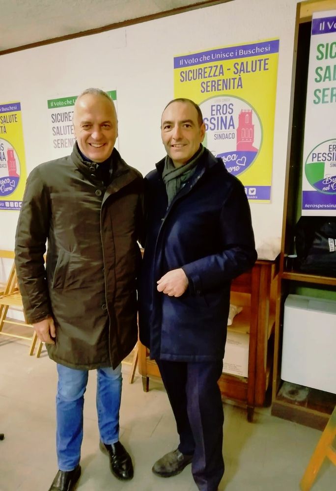 Da Busca a Torino, il candidato sindaco Eros Pessina continua a parlare di Busca Da Busca a Torino, il candidato sindaco Eros Pessina continua a parlare di Busca