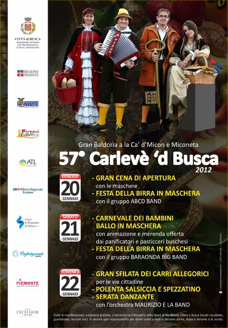 Al via la 57ª edizione del Carnevale buschese