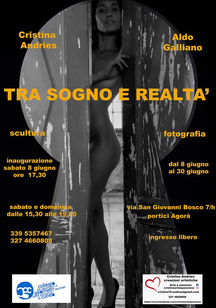 A Cuneo l'inaugurazione della mostra "Tra sogno e realtà" A Cuneo l'inaugurazione della mostra "Tra sogno e realtà"