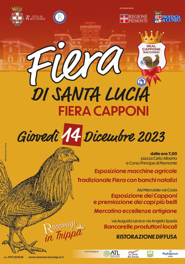 Tante iniziative per valorizzare il Real Cappone di Racconigi Tante iniziative per valorizzare il Real Cappone di Racconigi