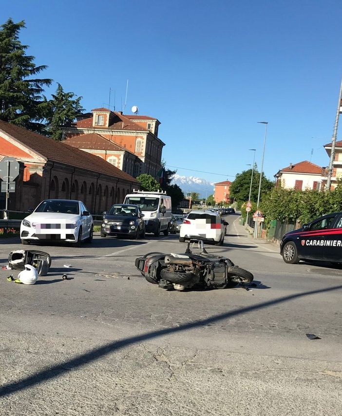 Doppio incidente a Fossano, traffico in tilt