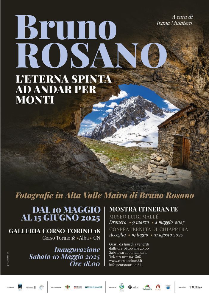 Alba, presso Corso Torino 18 la seconda tappa della mostra itinerante dedicata a Bruno Rosano Alba, presso Corso Torino 18 la seconda tappa della mostra itinerante dedicata a Bruno Rosano