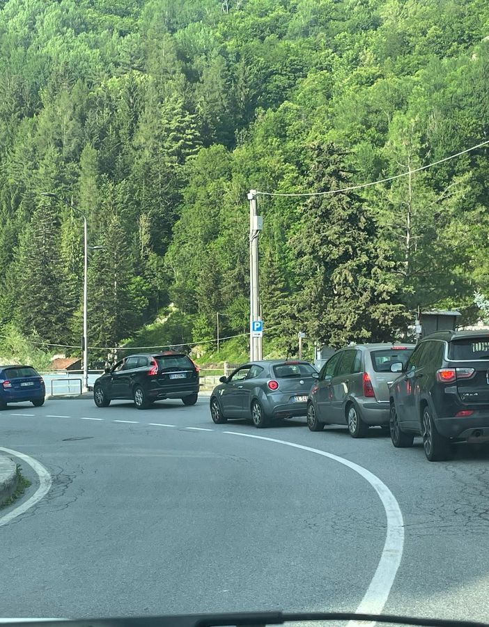 Traffico in tilt sulla statale 28 del Colle di Nava: code da Ormea a Nucetto