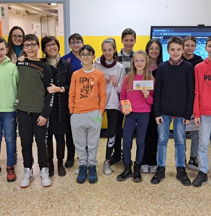Gli alunni del'istituto comprensivo &quot;Soleri&quot; di Cuneo ai giochi matematici dell'Università Bocconi