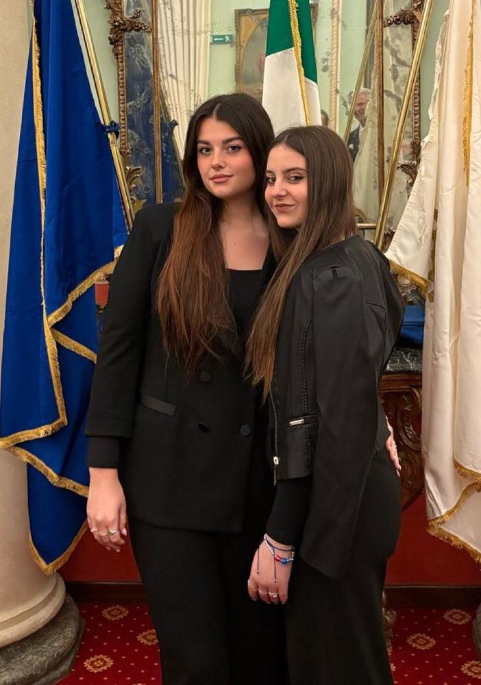 Alice Aragno e Martina D’Amelio, studentesse della 5B del Liceo Soleri Bertoni di Saluzzo