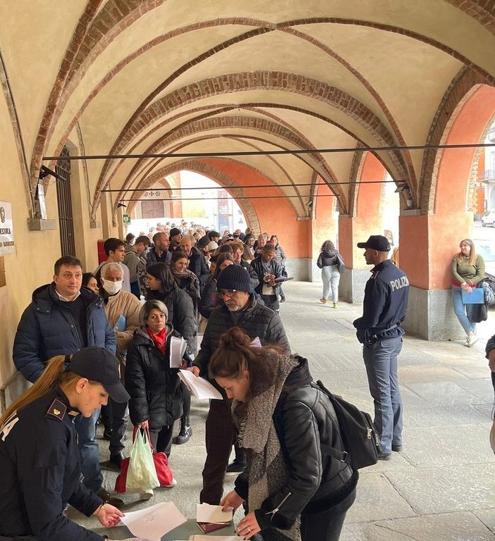 L'open day del febbraio 2023 allo sportello di Alba