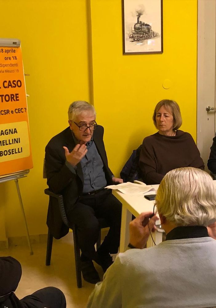 Da sinistra: Armellini, Cagna e Boselli