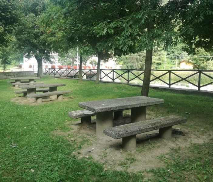 L'area verde attrezzata di Chiusa Pesio