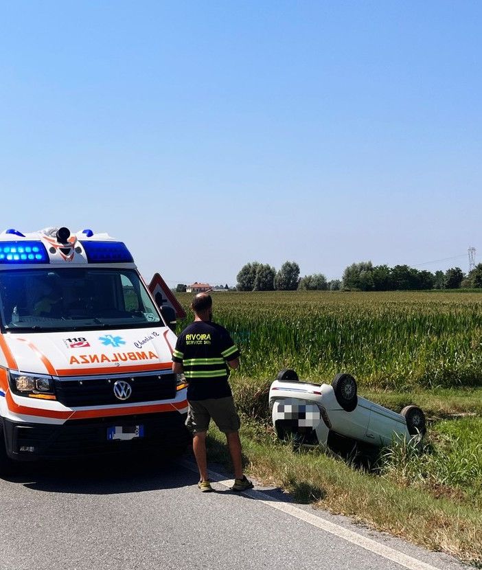 La scena dell'incidente