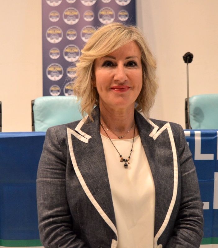 La sindaca di Argentera e e deputata di Fratelli d’Italia Monica Ciaburro