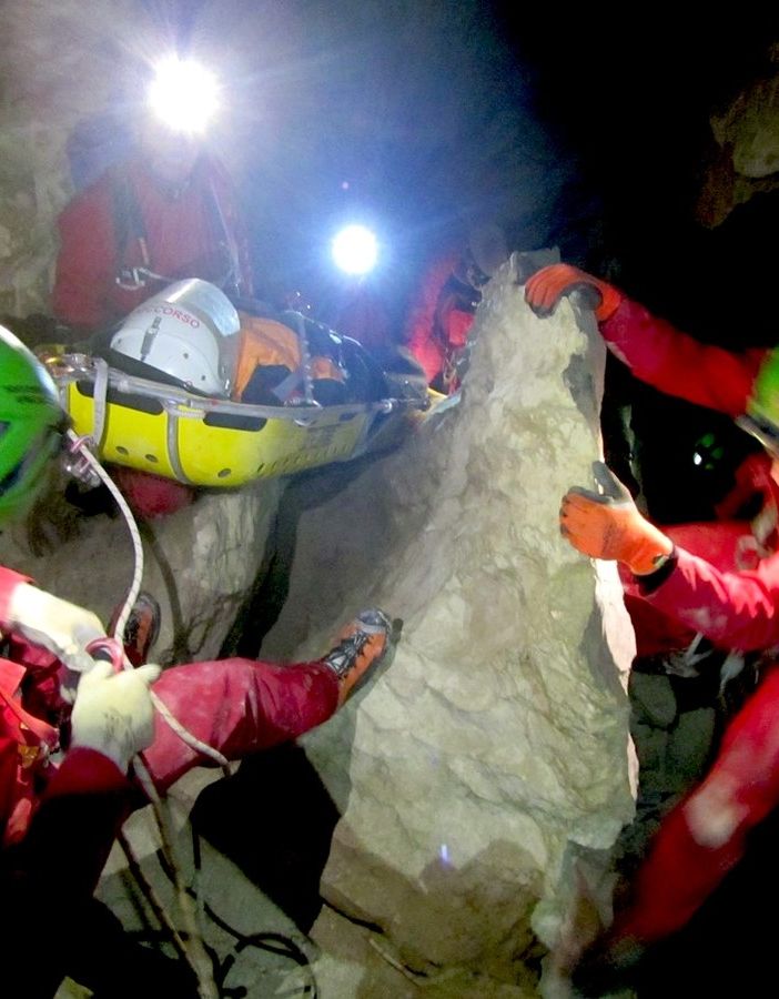 Esercitazione in Val Corsaglia per oltre cinquanta tecnici del Soccorso Alpino e Speleologico Piemontese