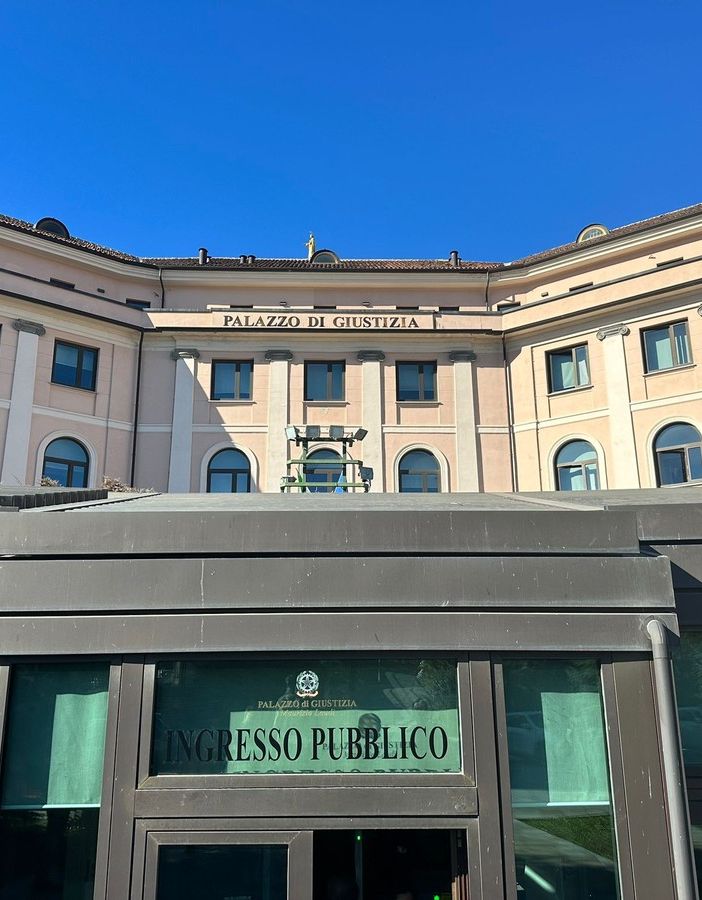 Il palazzo di giustizia astigiano