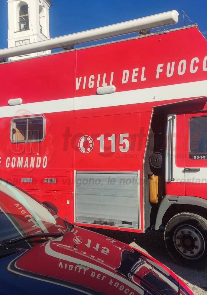 Ricerche in corso nella frazione di Bagnolo Piemonte