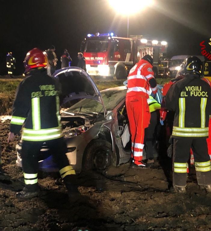 Incidente stradale a Villafalletto in via Costigliole