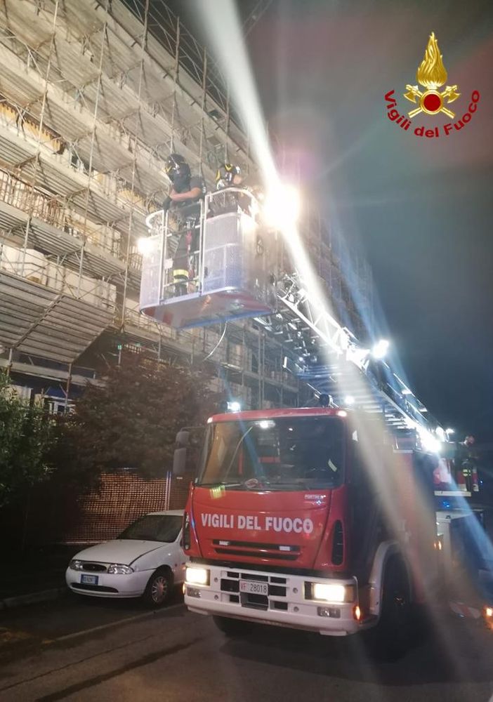 Alba: il complesso di case in via Pinot Gallizio messo in sicurezza dopo i danni del maltempo
