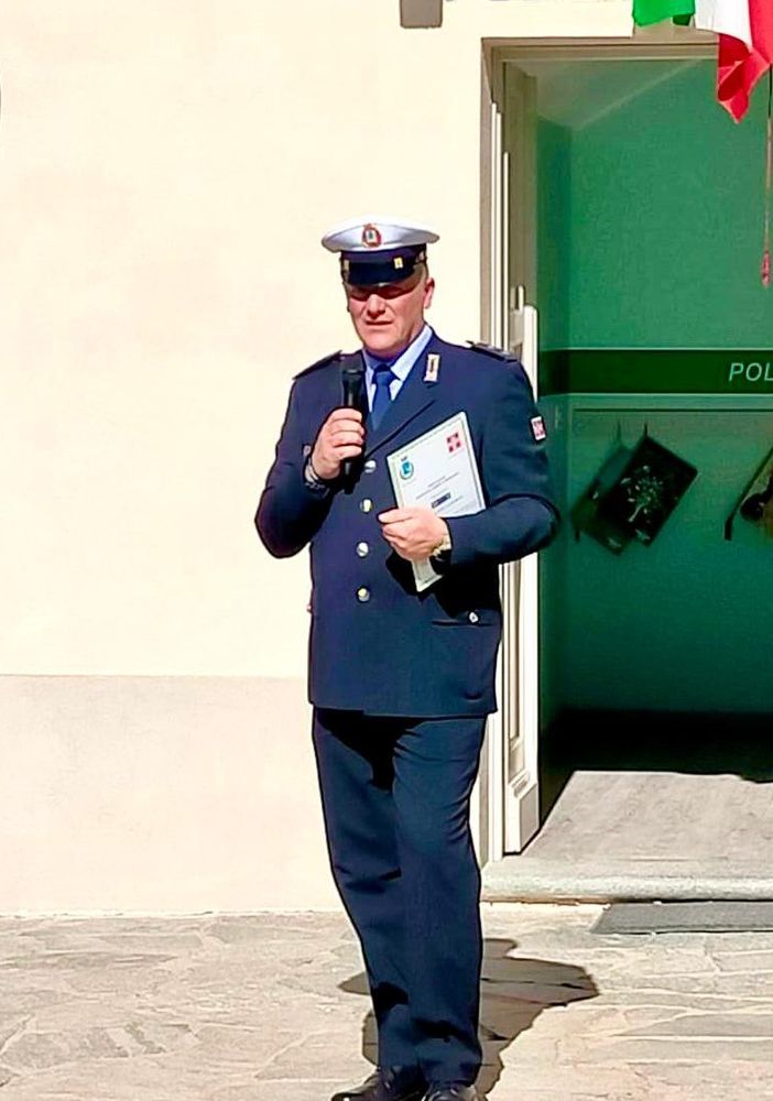 Farigliano, l'ispettore capo Elio Chiappa termina il servizio in paese: &quot;Porterà in Alta Langa passione e dedizione&quot;
