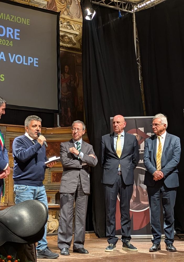 Ernesto Maria Volpe si è aggiudicato il “Segnalibro d'oro” 2024
