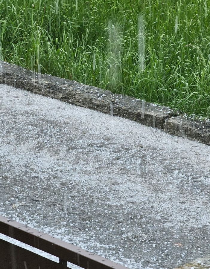 Pioggia e grandine a Gaiola: temporale fulmineo si abbatte sulla Valle Stura [VIDEO]
