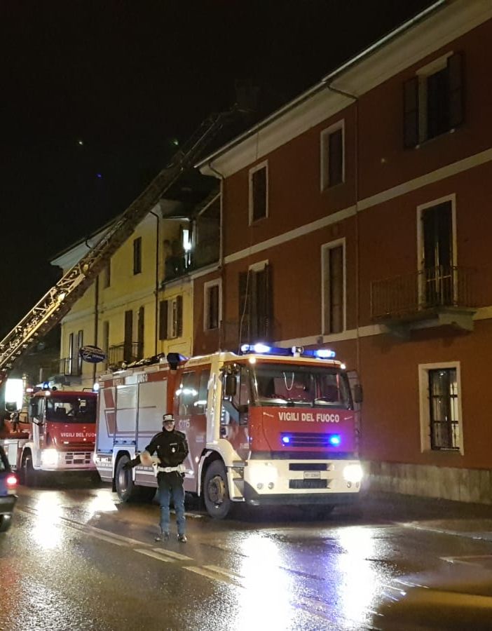 Borgo San Dalmazzo: principio d'incendio in un'abitazione di corso Nizza