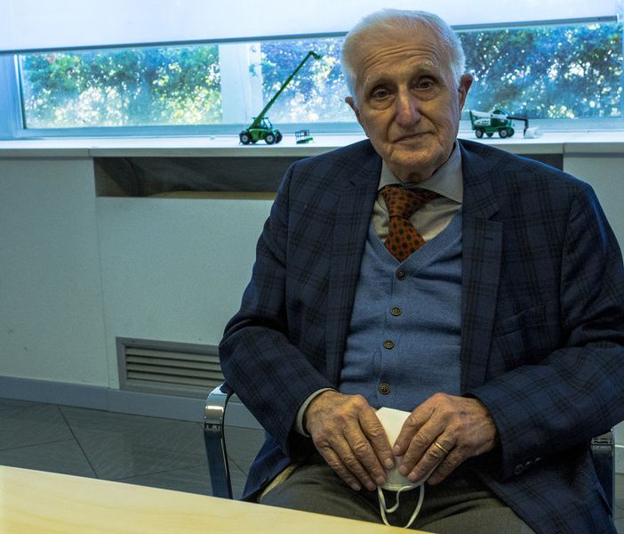 Amilcare Merlo fotografato durante l'intervista a Targatocn.it nell'aprile del 2021