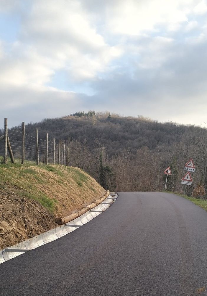 Conclusi a Monastero di Vasco i lavori di stabilizzazione dopo la frana in via Bertolini Soprani-Pagliani