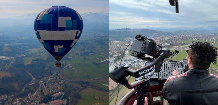 Due momenti dell'evento