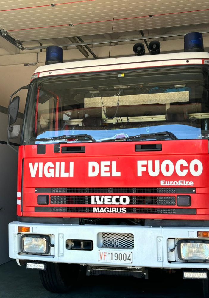 Cuneo, a fuoco uno scantinato in corso Nizza: vigili del fuoco sul posto